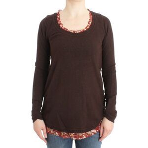 Cavalli Brown crewneck Women's sweater